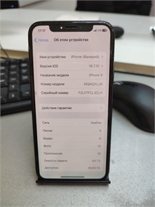 APPLE IPHONE X 64GB 890000588975