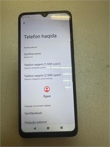 XIAOMI REDMI A3 4/128 ГБ 890000595897
