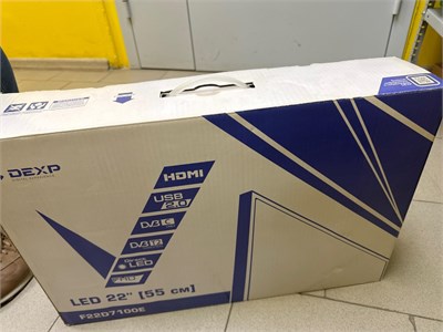 Телевизор LED 22" (55 см) DEXP F22D7100E 890000595377