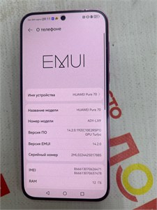 HUAWEI PURA 70 12/256 890000596213