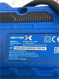 Дрель Dexter 900ID2.5 890000596257