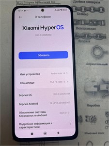 XIAOMI REDMI NOTE 14 8/256 ГБ 890000596902