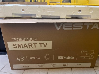 43" (109 см) Телевизор Vesta 43V10H 890000580772