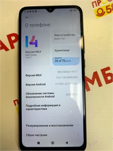 XIAOMI REDMI 10C 3/64 ГБ 890000599348