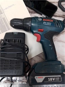 Аккумуляторная дрель-шуруповёрт Bosch GSR 1800-LI 890000587762