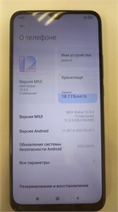 XIAOMI REDMI 9 4/64 ГБ 890000597614