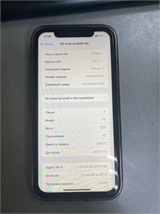 APPLE IPHONE 11 256 ГБ 890000596089