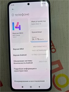 XIAOMI REDMI NOTE 13 8/256 890000604005