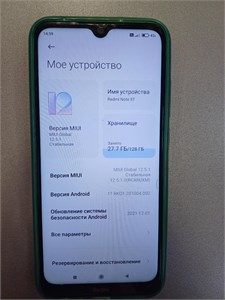 XIAOMI REDMI NOTE 8T 4/128GB 890000608601