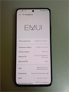 HUAWEI NOVA 10 SE 8/128 GB 890000606416