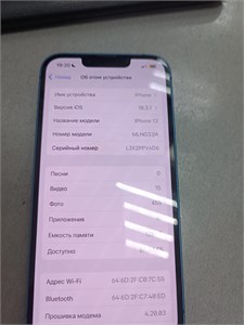 APPLE IPHONE 13 128GB 890000606388