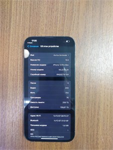 APPLE IPHONE 13 PRO MAX 128 ГБ 890000566305