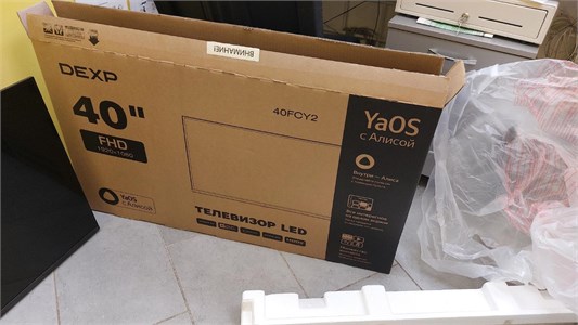 40" (101 см) Телевизор DEXP 40FCY2 890000609657
