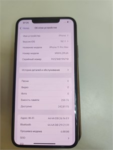 APPLE IPHONE 11 PRO MAX 256GB 890000596954