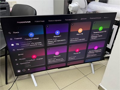 Телевизор Яндекс ТВ Станция Про с Алисой 55" yndx-00101 890000608883