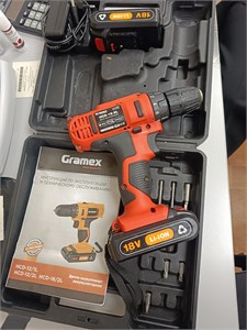 Дрель аккумуляторная Gramex HCD-18-2L 890000611512