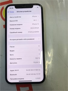 APPLE IPHONE 12 128GB 890000611974