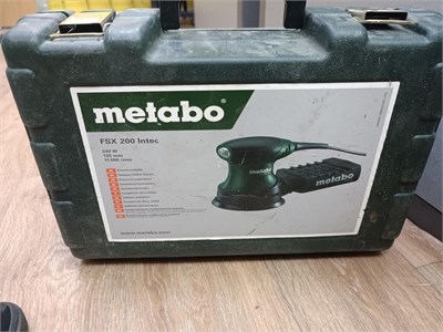 ЭКСЦЕНТРИКОВАЯ ШЛИФМАШИНА METABO FSX 200 INTEC 890000575919