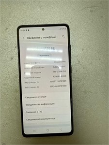 SAMSUNG GALAXY S20 FE 6/128GB 890000619704
