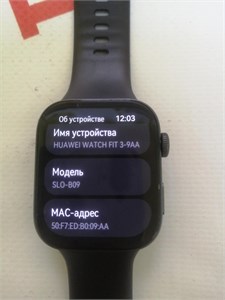 Часы Huawei watch fit 3 890000618730