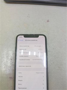 APPLE IPHONE X 256 ГБ 890000621458