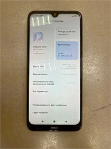 XIAOMI REDMI NOTE 8T 3/32GB 890000620160