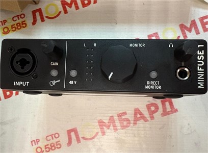 Внешняя звуковая карта Arturia MiniFuse 1 890000625578