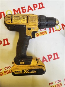 АККУМУЛЯТОРНЫЙ ШУРУПОВЕРТ DEWALT DCD771-KS 890000614716