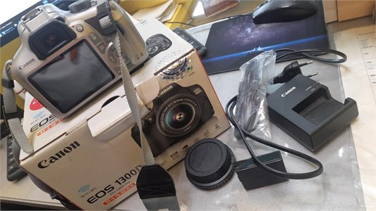 Фотоаппарат Canon EOS 1300D + Объектив canon 18-55mm 890000618445