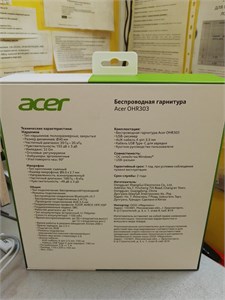 Беспроводные/проводные наушники Acer OHR303 890000598953