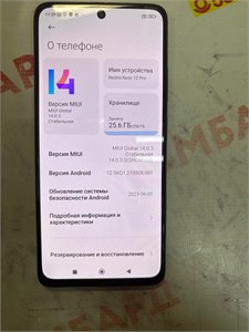 XIAOMI REDMI NOTE 12 PRO 8/256 ГБ 890000619806