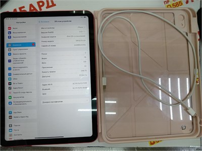 Планшет Apple iPad (10-го поколения) (2022) 256 ГБ WI-FI 890000634567
