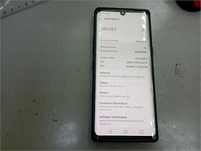 LG VELVET 8/128 890000636300