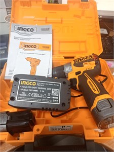 Аккумуляторный бесщеточный шуруповерт INGCO CDLI16682 890000627220