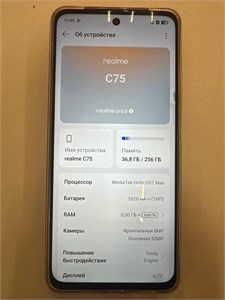 REALME C75 8/256 ГБ 890000640829