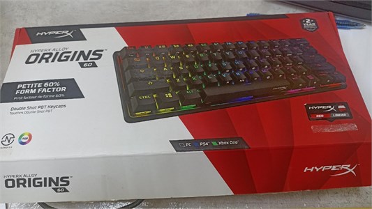 Клавиатура механическая игровая HyperX Alloy Origins 60 890000642825