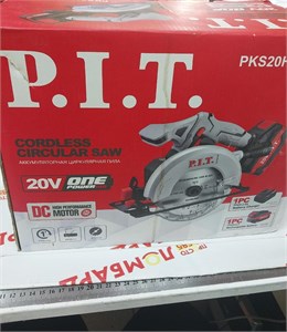 Пила циркулярная аккум. P.I.T. PKS20H-165A/1 890000617955