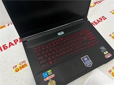 Ноутбук MSI GF76 Katana 11UE i5-11400H RTX 3060 890000642462