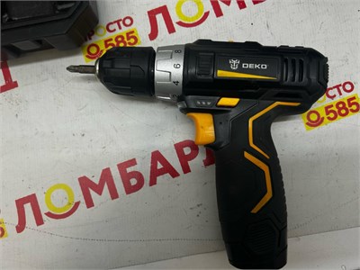 АККУМУЛЯТОРНАЯ ДРЕЛЬ-ШУРУПОВЕРТ DEKO GCD12DU3 890000642956