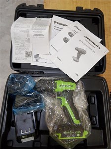 Аккумуляторная дрель-шуруповерт GreenWorks GD24DD35 890000643368