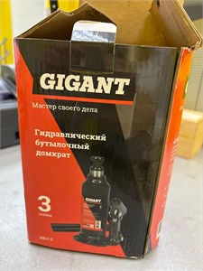 ГИДРАВЛИЧЕСКИЙ БУТЫЛОЧНЫЙ ДОМКРАТ GIGANT 3 ТОННЫ 890000642667