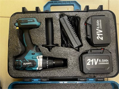 Аккумуляторная дрель шуруповерт LUDYVI 21V 890000644576
