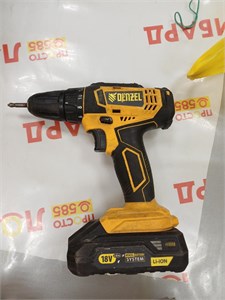 Аккумуляторная дрель-шуруповерт Denzel CDL-18-02BM 890000633915