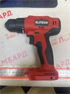 Дрель-шуруповерт аккумуляторная Elitech ДА 20-2СЛ 890000648063