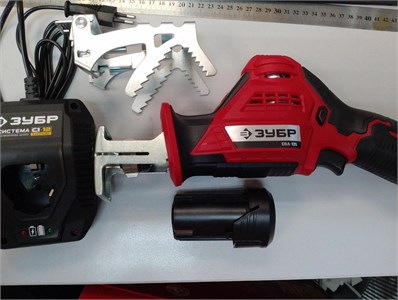 Сабельная пила аккумуляторная ЗУБР СПЛ-125 890000621771
