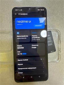 REALME NOTE 60X 3/64 ГБ 890000648180