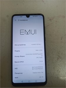 HUAWEI P30 LITE 4/128 ГБ 890000649475