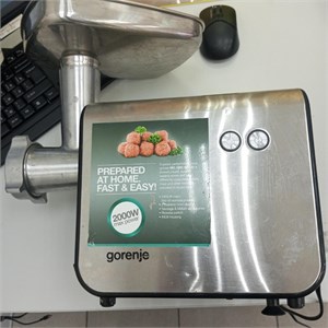 МЯСОРУБКА GORENJE MG2000XE 890000644056