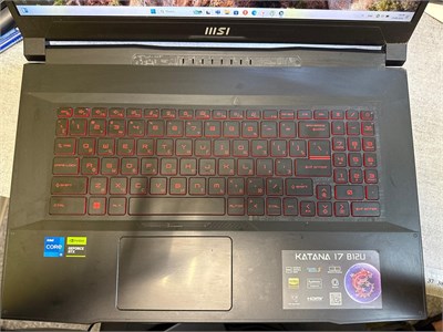 Ноутбук MSI KATANA 17 B12UCX I5-12450H 2050 890000623626