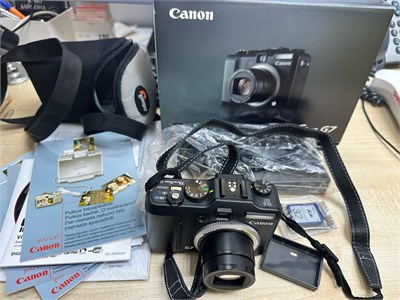 Компактный фотоаппарат Canon PowerShot G7 890000656889